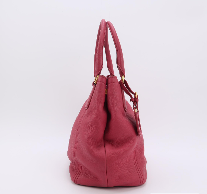 Preloved Prada Vitello Daino Hot Pink 250212781060596