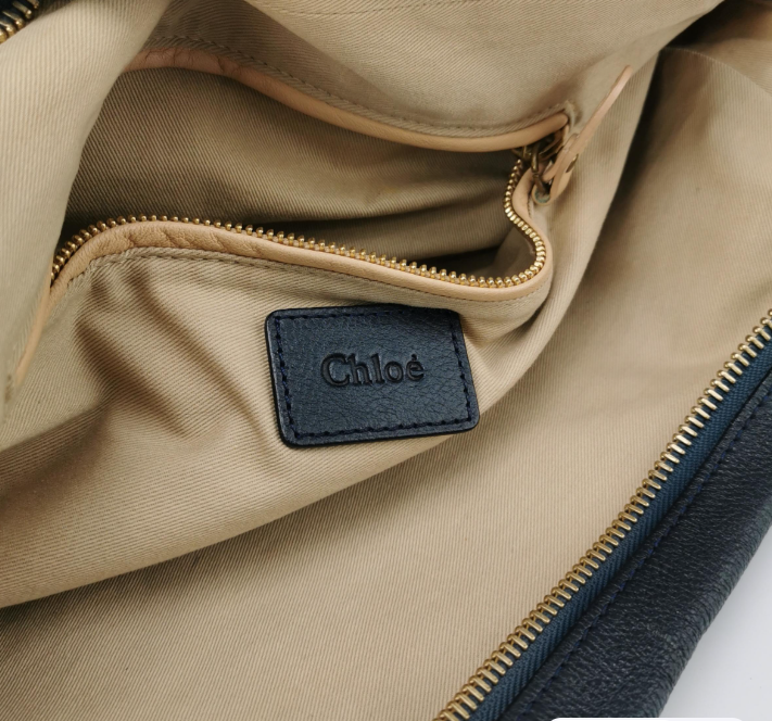 Preloved Chloe Paraty Bag Blue 250211781058990