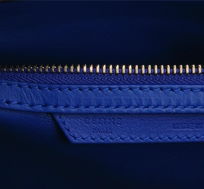 Preloved Celine Luggage Bag mini 30cm blue 250211781058410