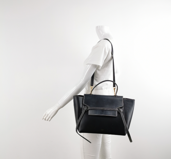 Preloved Celine Belt Bag mini 28cm black 250210781057616