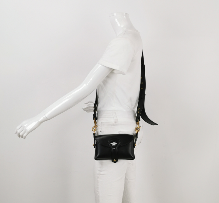 Preloved Christian Dior Crossbody Black Bag 250211781059564