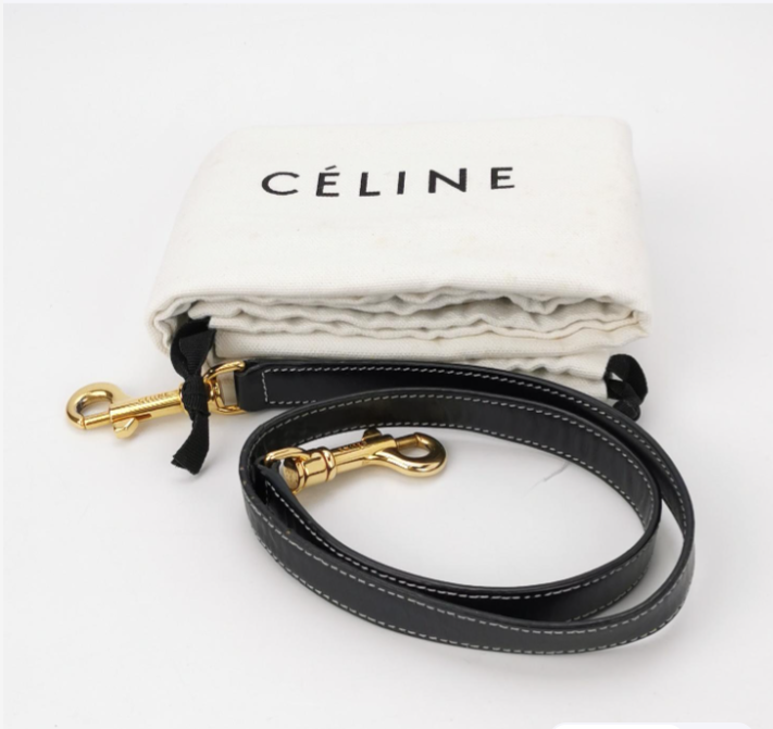 Preloved Celine Belt Bag mini 28cm black 250210781057616