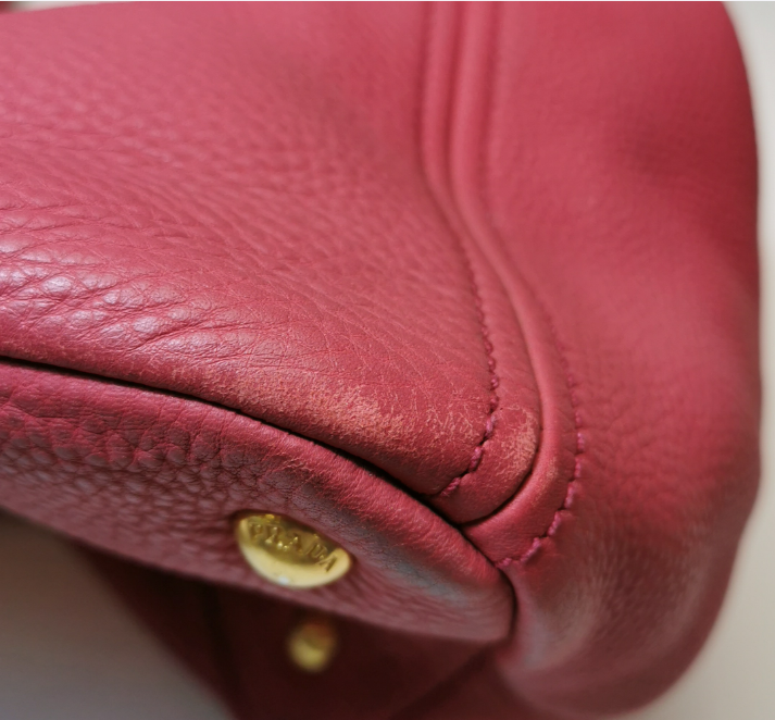 Preloved Prada Vitello Daino Hot Pink 250212781060596