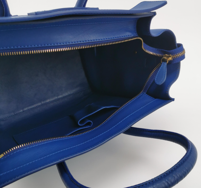 Preloved Celine Luggage Bag mini 30cm blue 250211781058410