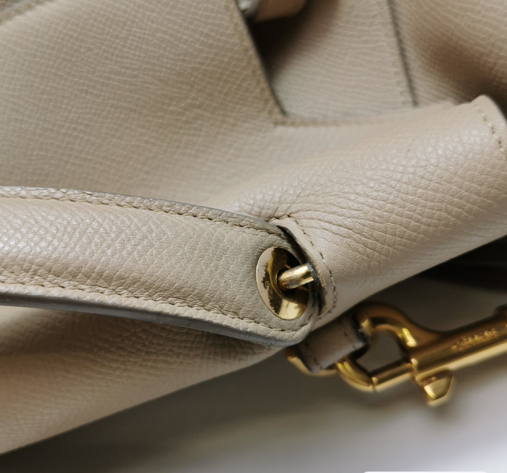 Preloved Celine Belt Bag mini 28cm Beige 250214781063943