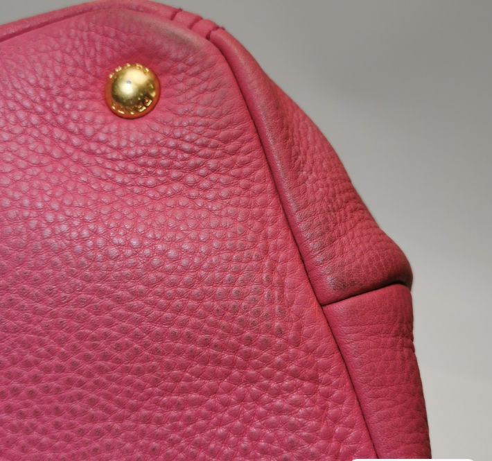 Preloved Prada Vitello Daino Hot Pink 250212781060596