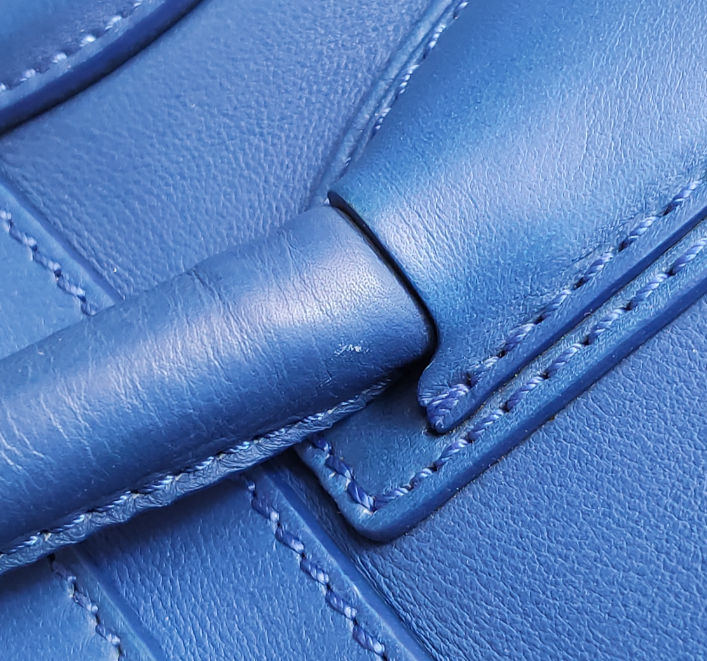 Preloved Celine Luggage Bag mini 30cm blue 250211781058410