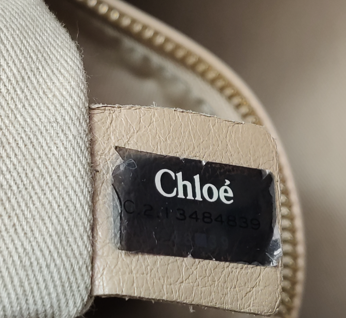 Preloved Chloe Paraty Bag Blue 250211781058990