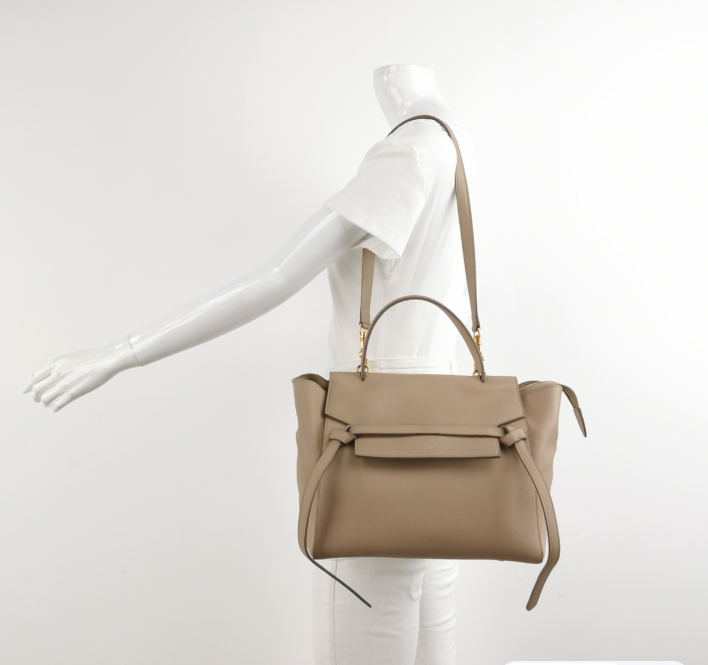 Preloved Celine Belt Bag mini 28cm Beige 250214781063943