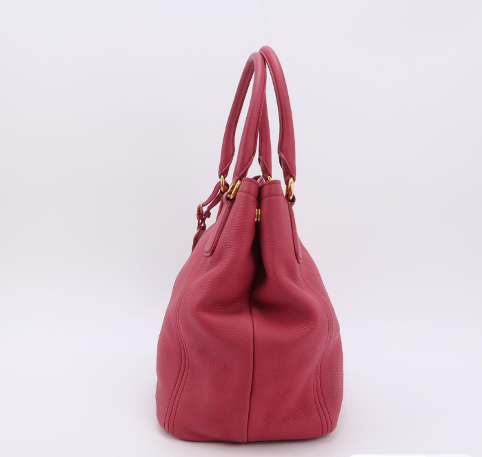 Preloved Prada Vitello Daino Hot Pink 250212781060596