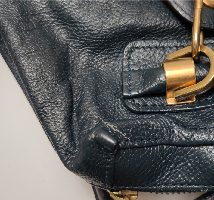 Preloved Chloe Paraty Bag Blue 250211781058990